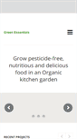 Mobile Screenshot of greenessentials.in